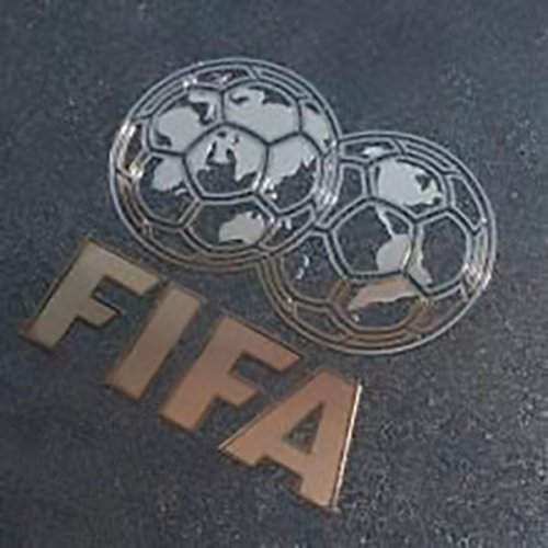 Металлический стикер