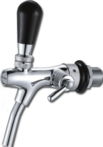 Кран пивной с компенсатором