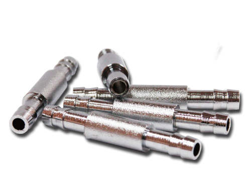 Переходник металлический для шланга 7х12мм